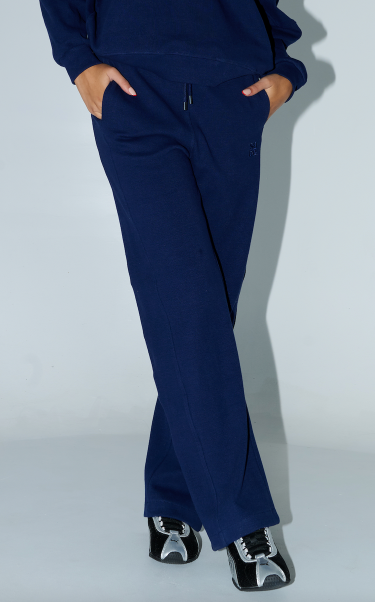 Elsa Sweatpants Navy – Pantalon Athleisure Premium pour Femme