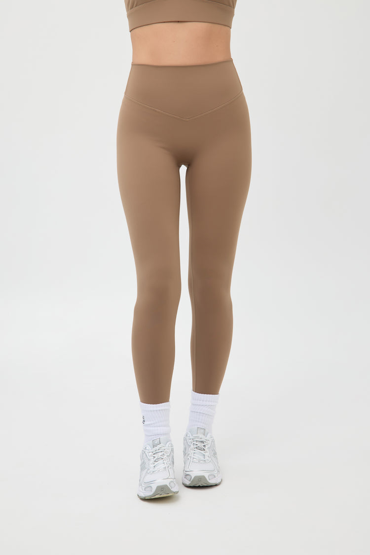 Black High Waisted Hybrid Leggings